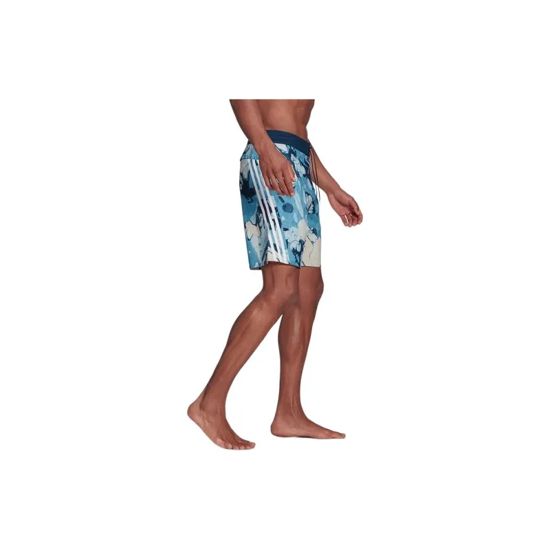 Adidas Swimming Shorts Men's Blue/White-3