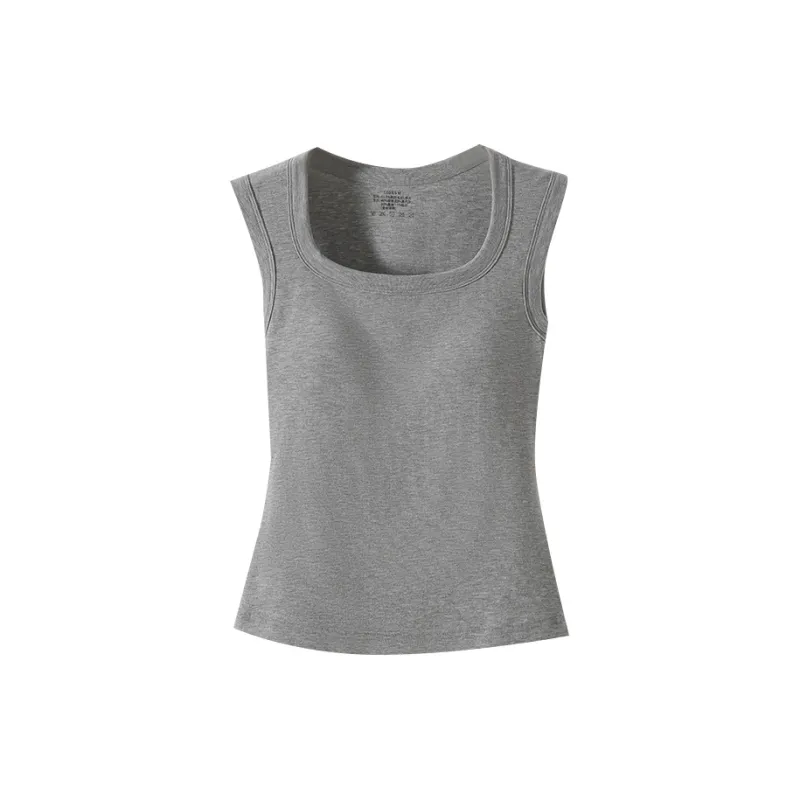 Akasugu Tank Tops Women's 1 Pack Heather Gray-1
