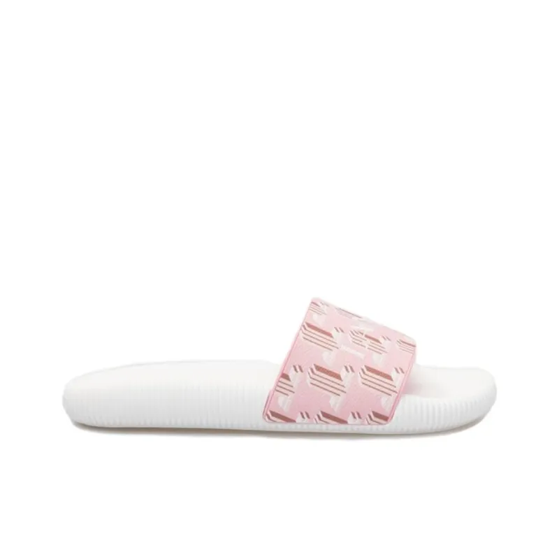 Lanvin Monogram Logo print Open toe Slides-1