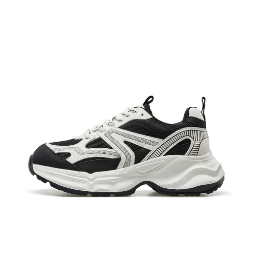 KANGNAI Low Top Chunky Sneakers Women's