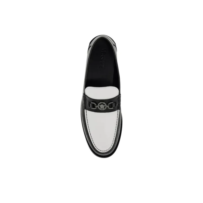 VERSACE Medusa '95 Loafers Men's Black-3