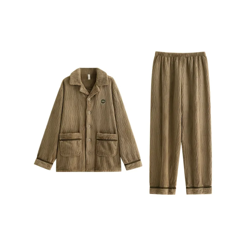X-QINGE Men Pajama Sets-2