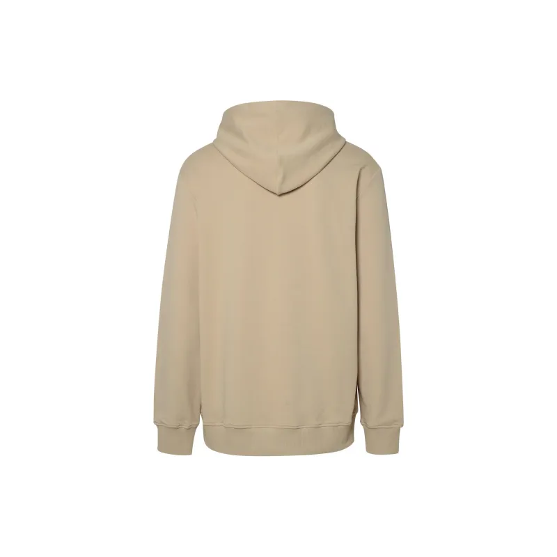BALMAIN Logo Embossed Drawstring Hoodie-1