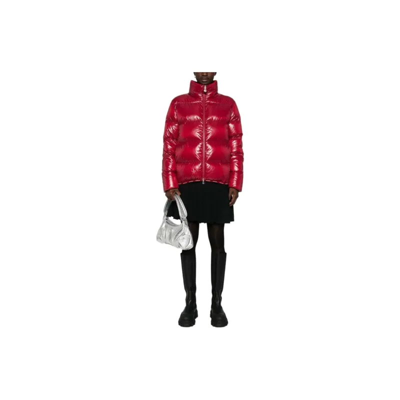 Moncler Abbadia Zip-Up Short Down Jacket-1