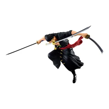 BANPRESTO Roronoa Zoro Glass Factory Ichiban Kuji One Piece Wa No Kuni Act 3 E Reward Zoro Scale Figures