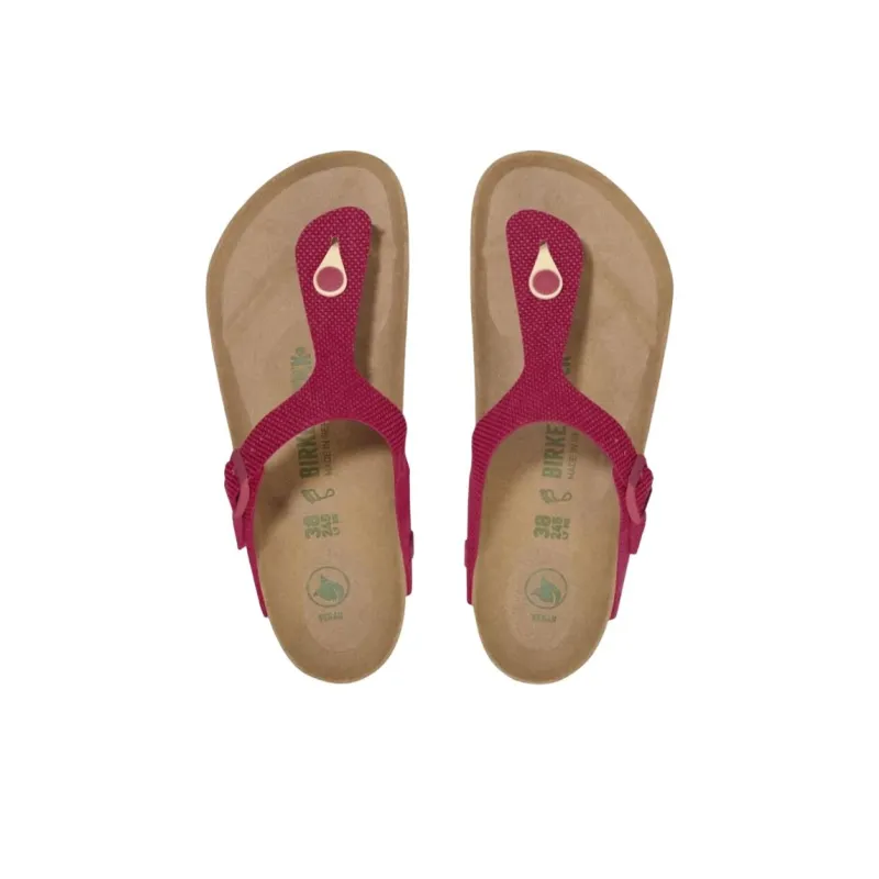 Birkenstock Gizeh EVA Quiet Odor-Resistant Flip Flops Unisex Red-4