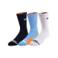3 Pack (White+Carolina Blue+Black)