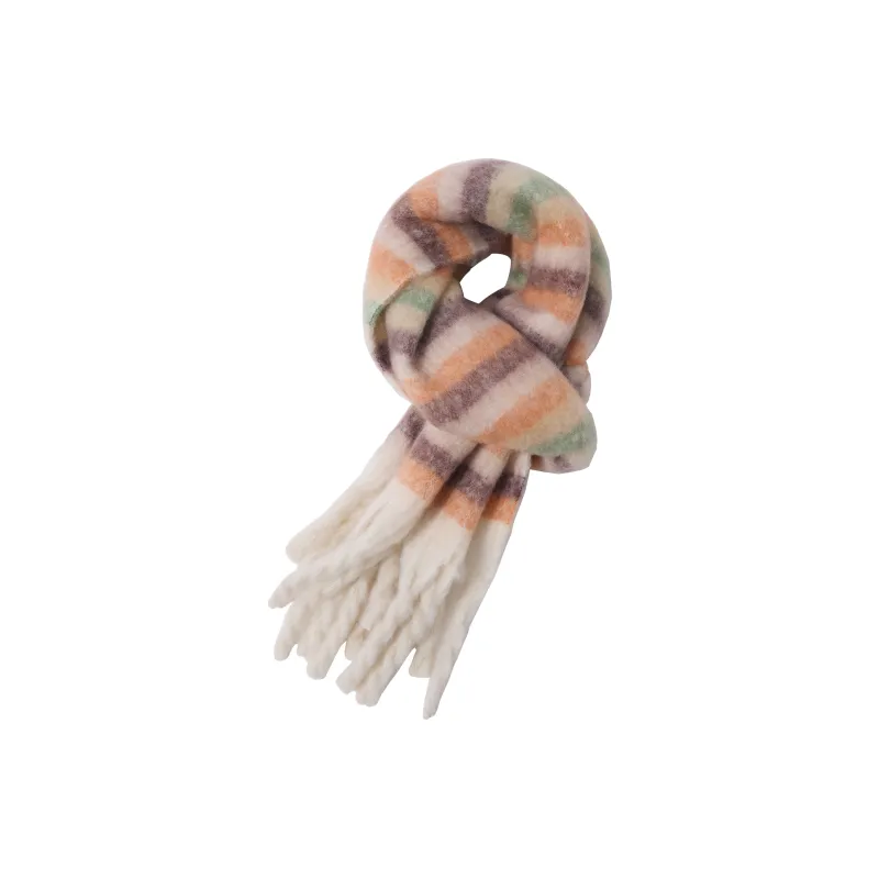 CAMEL Knit Scarves Unisex-3