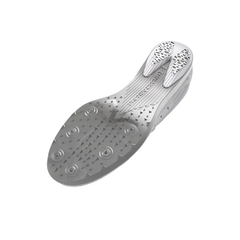 Under Armour Shakedown Elite 2 Abrasion Resistant Breathable Low Top Training Running Shoes Unisex White Silver-4