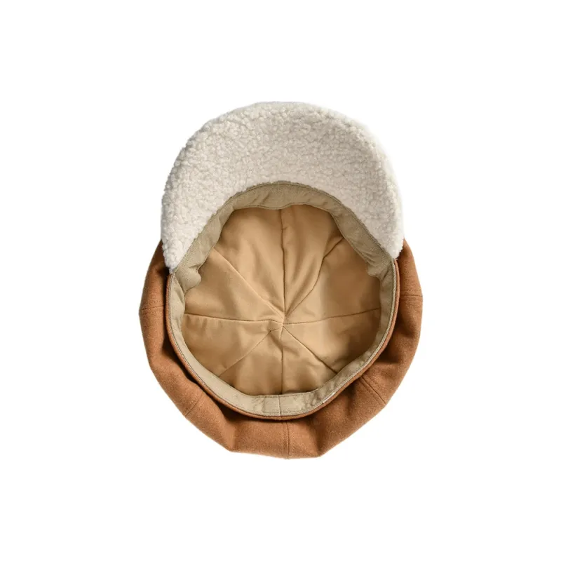 KENMONT Sheep Wool Blend Berets Women's-3