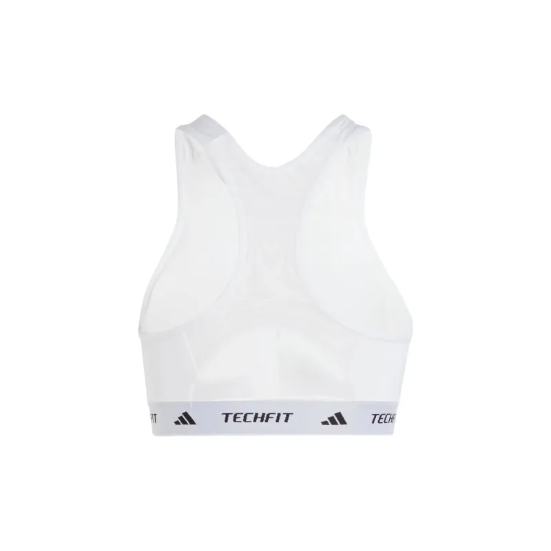 Adidas Free Shipping With AdiClub Techfit Medium Support High Neck Bra-1