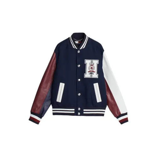 Tommy Hilfiger Baseball Jerseys Unisex Marine Blue