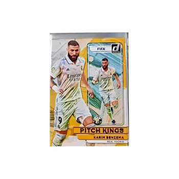 PANINI Durex Donruss Oil Painting Teca Real Madrid Karim Benzema Collectible Sports Cards 1 Pc