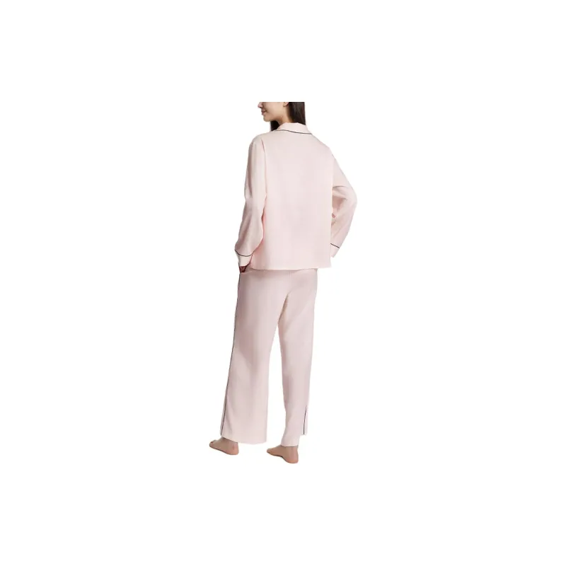 Victoria's Secret Pajama Set Women's Pink Print-2
