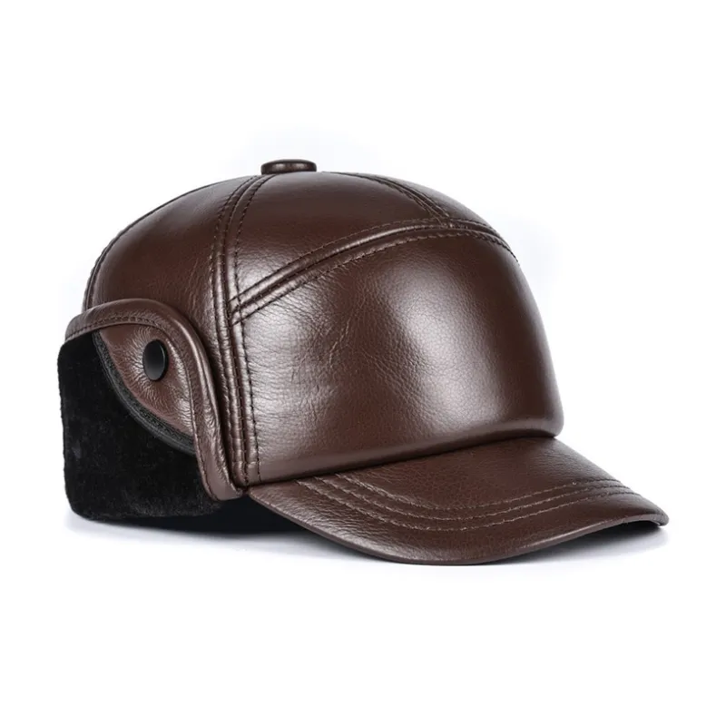 BANDICOOT Sheepskin Trapper Hats Men's-2