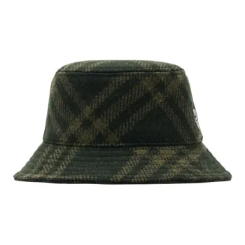 Burberry Wool Cotton Bucket Hats Men's Green