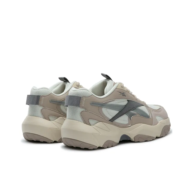 Reebok FLUFFI PUFF CN Anti Slip Wear Resistant Breathable Height Increasing Low Top Running Shoes Unisex Apricot-3