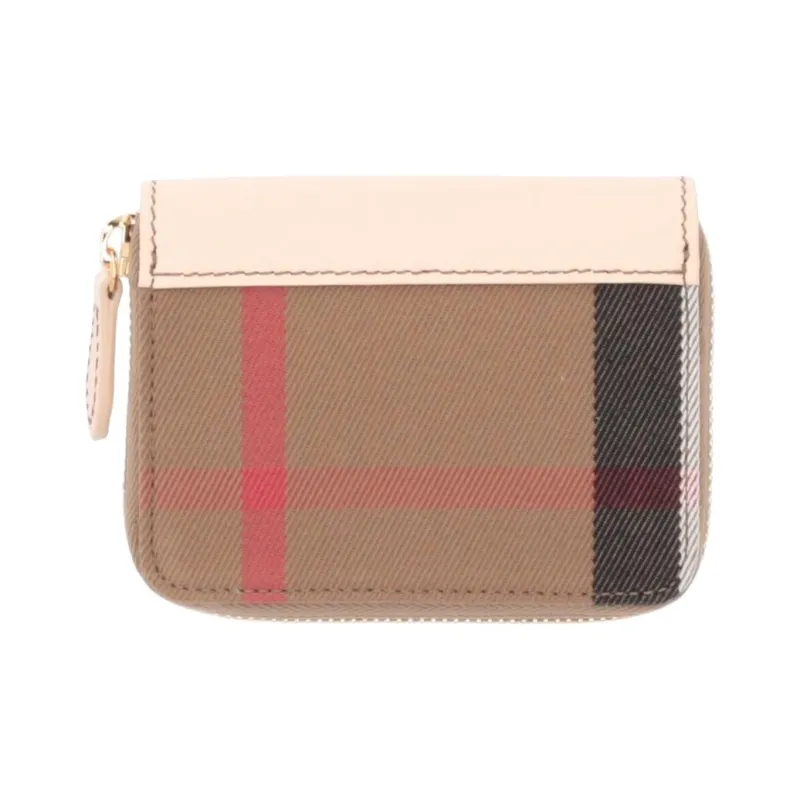Burberry Fabric Wallet Women's Brown & Multicolor-1