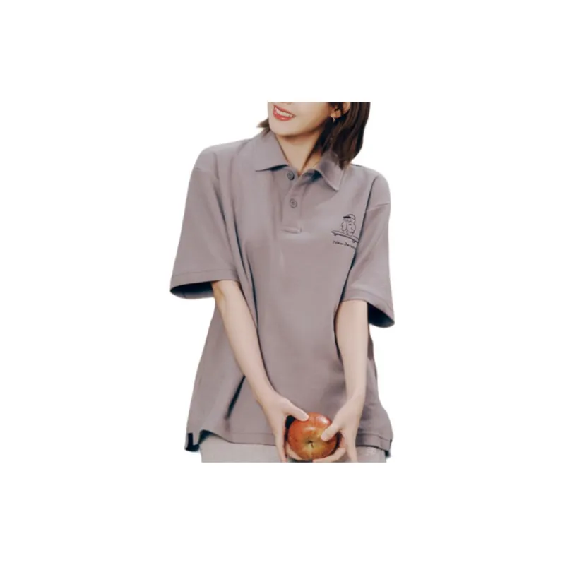New Balance Polo Shirt Unisex Gray-3