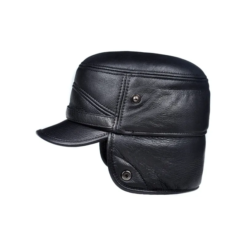 BANDICOOT Shearling Trapper Hats Men's-11