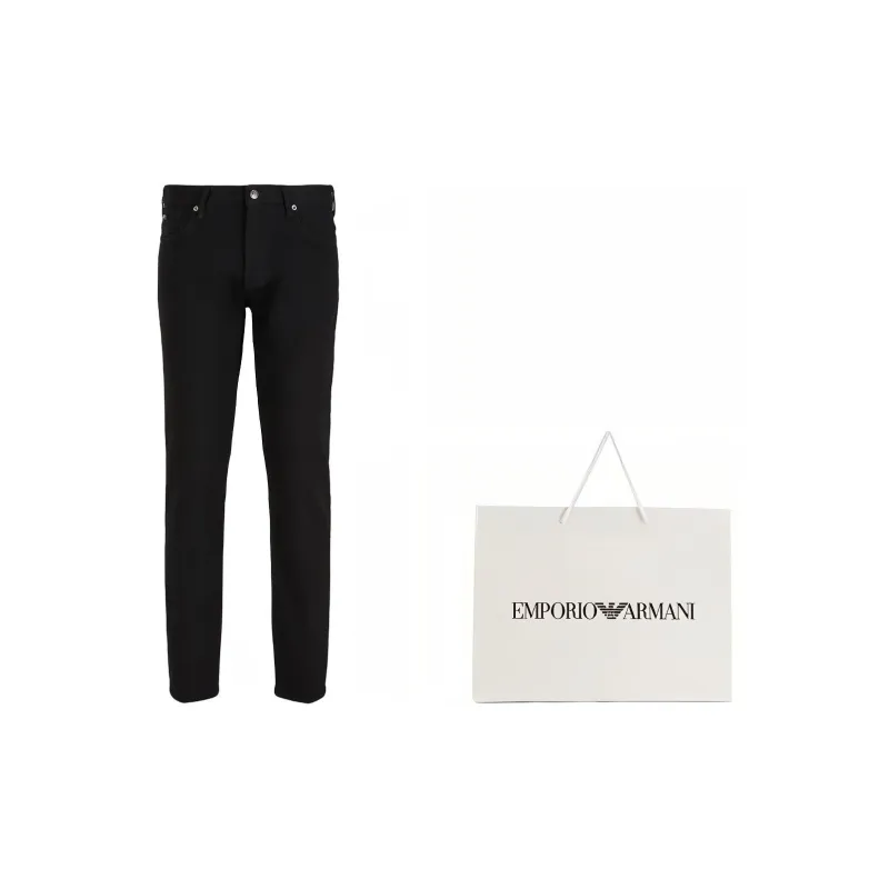 EMPORIO ARMANI SS24 Jeans Men's Black-2