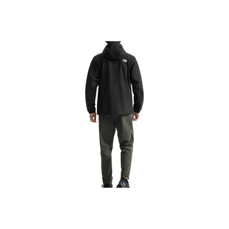 THE NORTH FACE City Outdoor Collection Outdoor Hiking Water Resistant Windproof Windbreaker Jacket Unisex Black-4