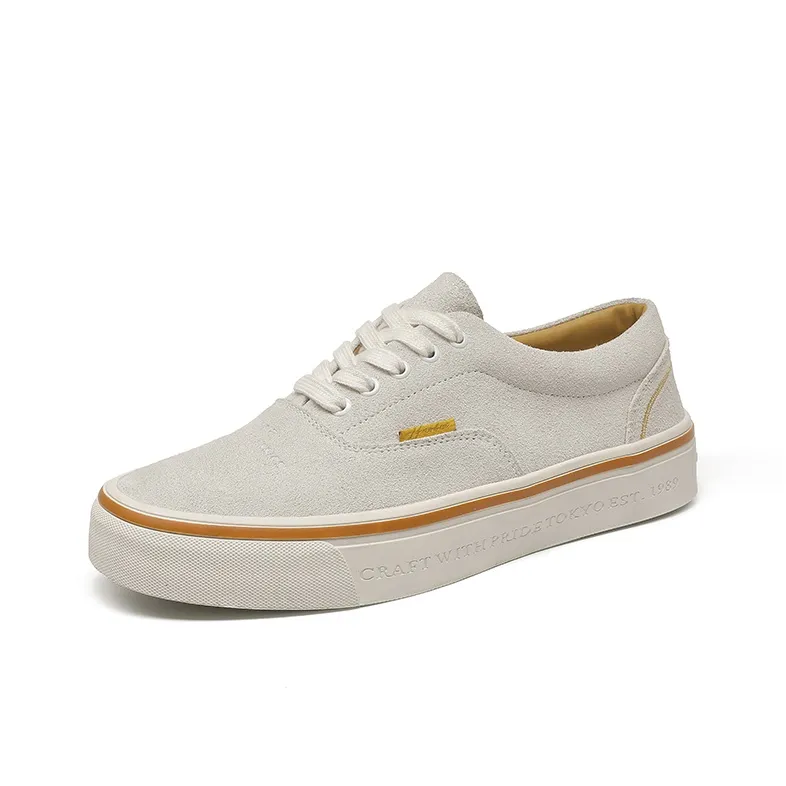 Haobin Skateboard Shoes Unisex Camel-19
