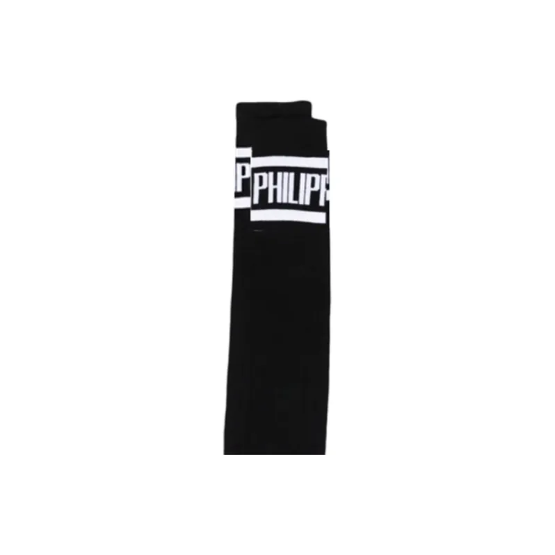 PHILIPP PLEIN Knee-High Socks Women's 1 Pack Black-5