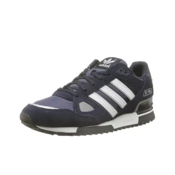 Adidas Originals ZX 750 Anti Slip Wear Resistant Low Top Running Shoes Men's Blue