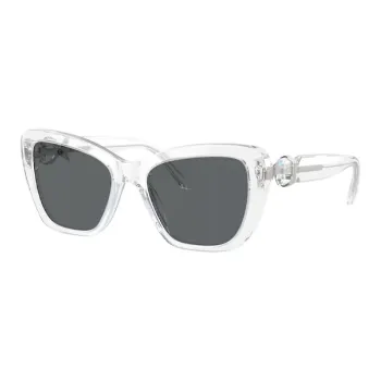 Swarovski Acetate Butterfly Sunglasses Women's White