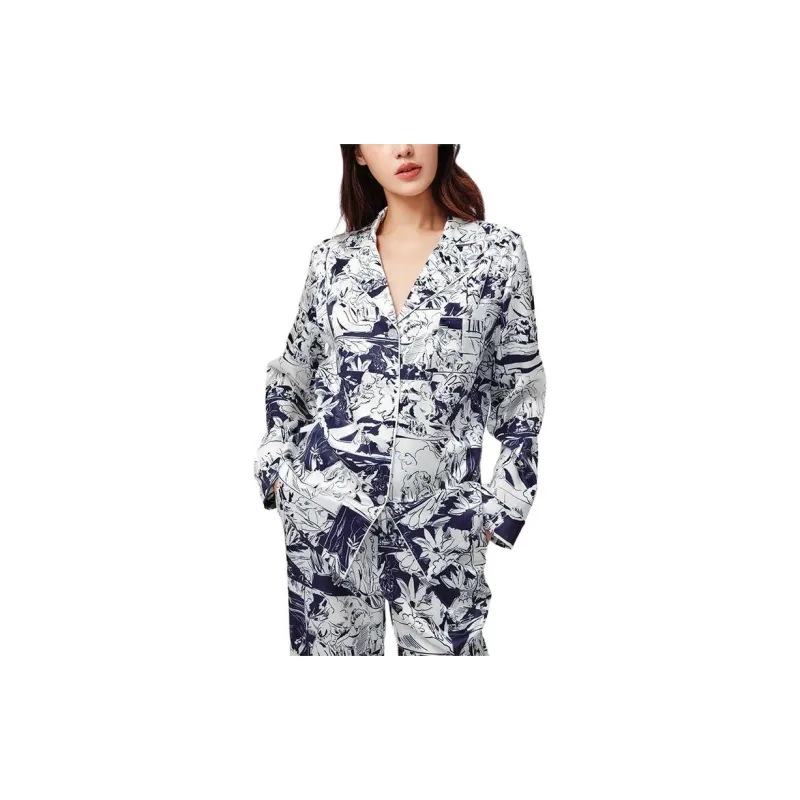 SILKY MIRACLE SS24 Pajama Set Women's Multicolor-3