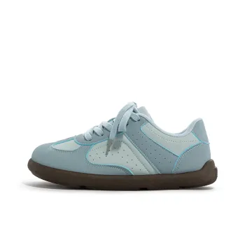 BABAYA KIDS Anti Slip Wear Resistant Low Top Casual Shoes Women's Denim Blue