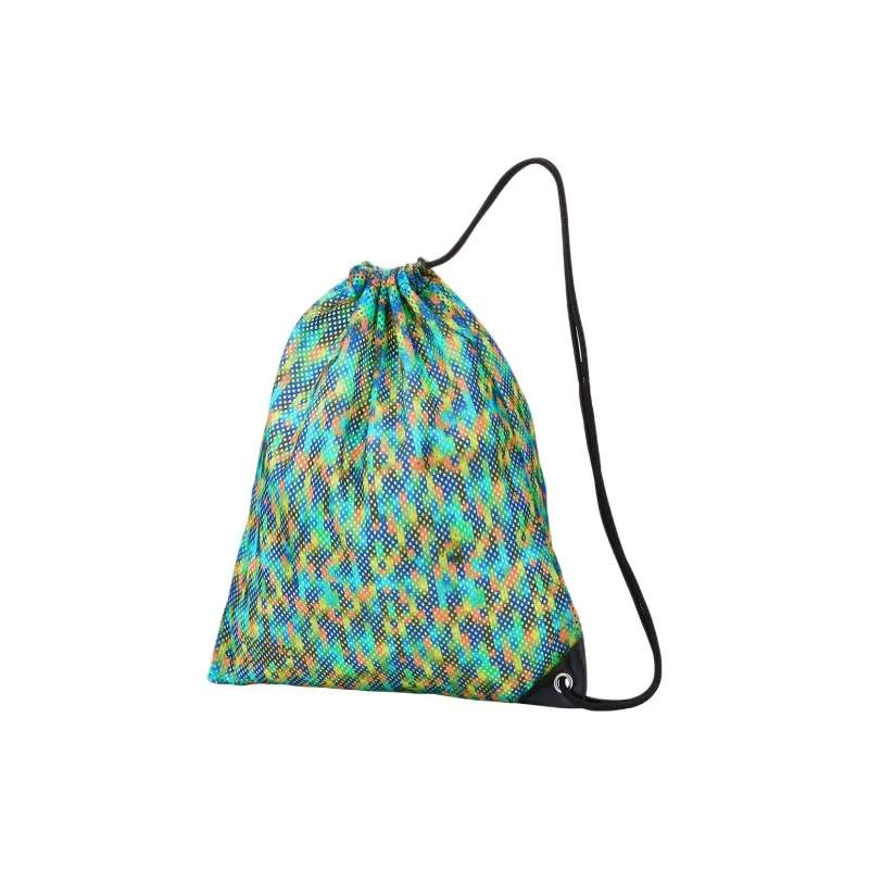Speedo Polyester Backpack Medium Size Unisex Blue & Green & Multicolor-0
