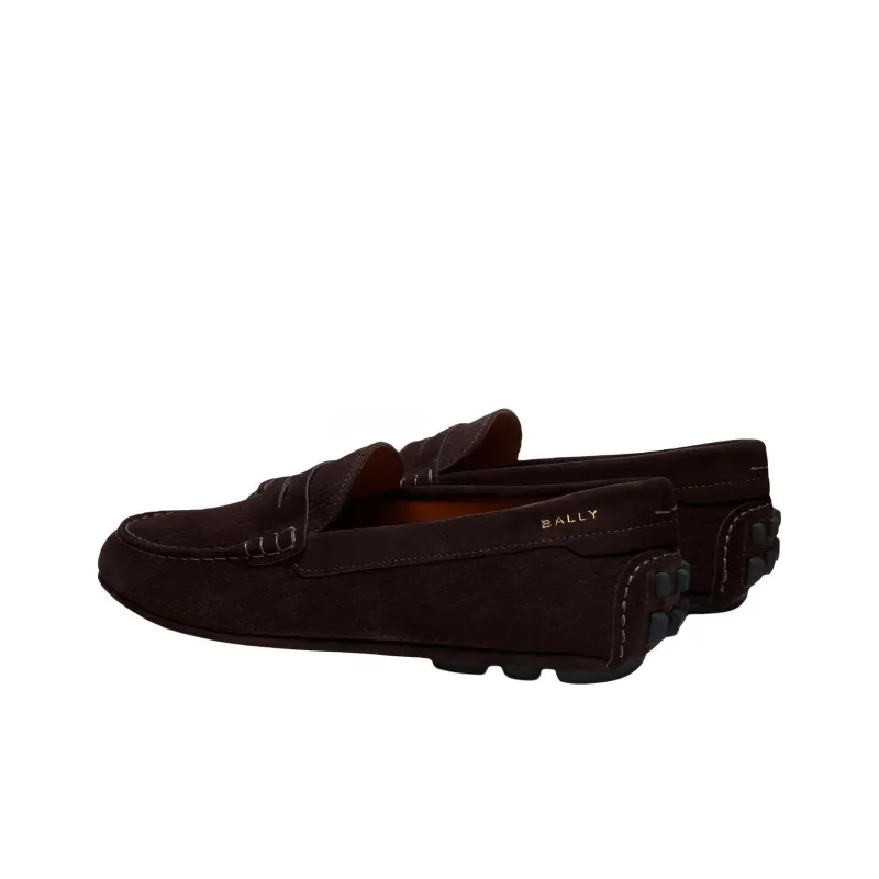 BALLY Beanie Shoes Men's Dark Brown-3