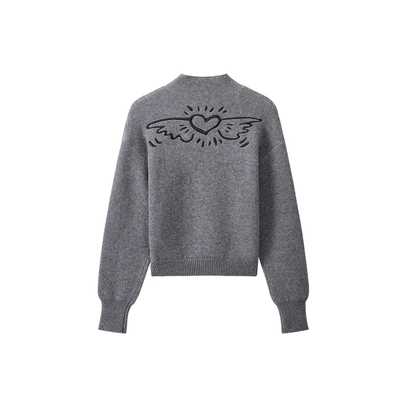 Miss Sixty Knitwear Women's Heather Gray-1