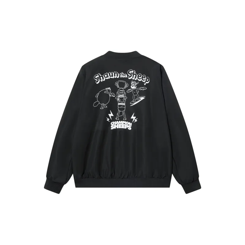 SHAUN THE SHEEP Baseball Jacket Unisex-1