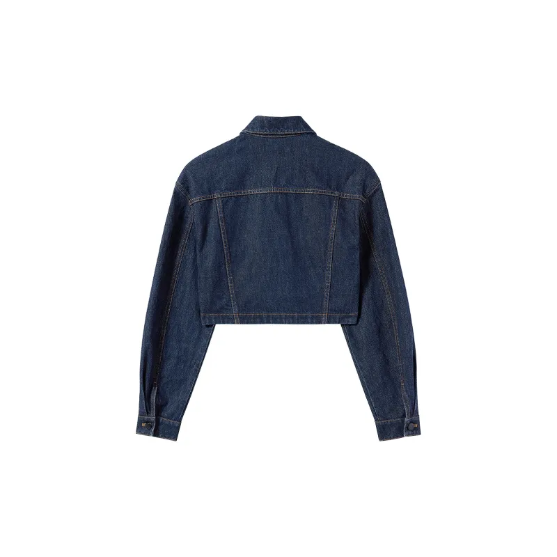 Miss Sixty Denim Jacket Women's Black Blue-1