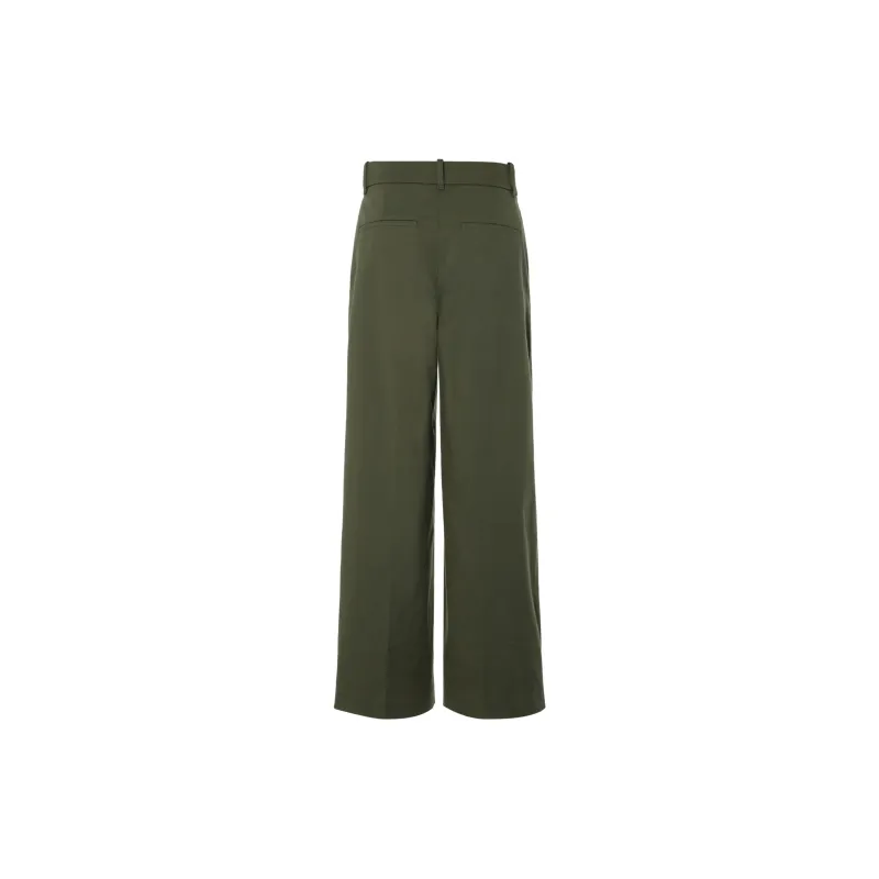UNIQLO Casual Pants Women's Dark Olive-1
