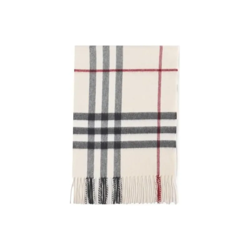Burberry Cashmere Knit Scarves Men's Multicolor-1