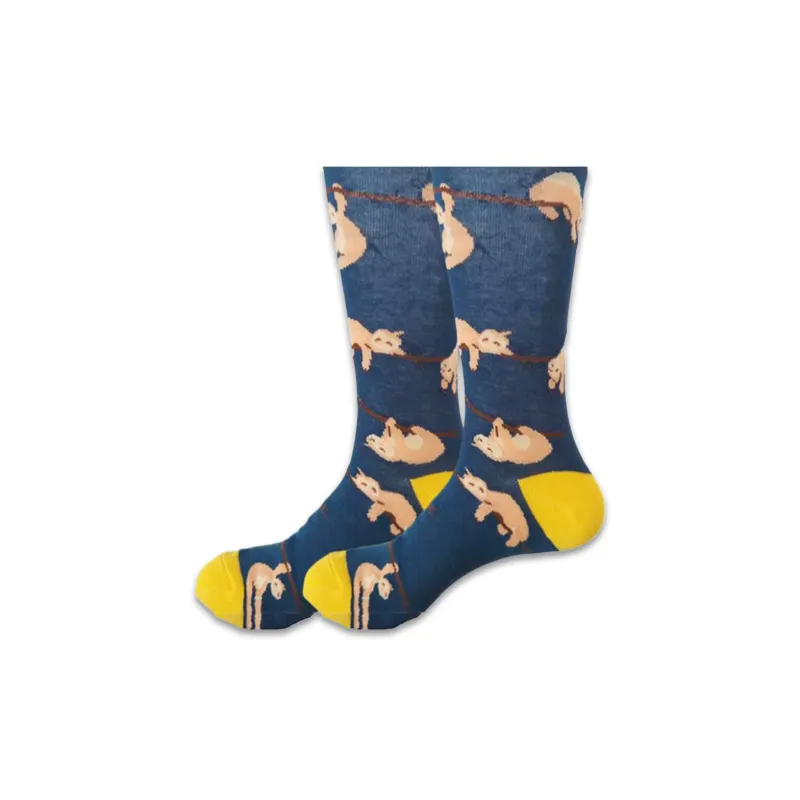Flowers In Water Mid Calf Socks Men's 4 Pack-2