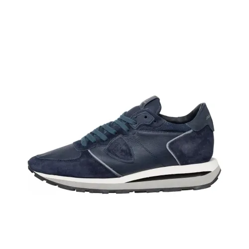 PHILIPPE MODEL Low Top Casual Shoes Men's Blue