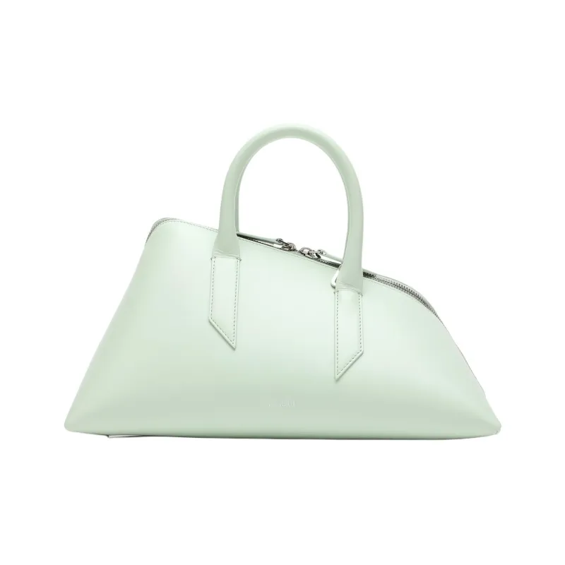 The Attico 24H Leather Tote Bag-0