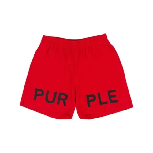 PURPLE-BRAND Casual Shorts Men Red