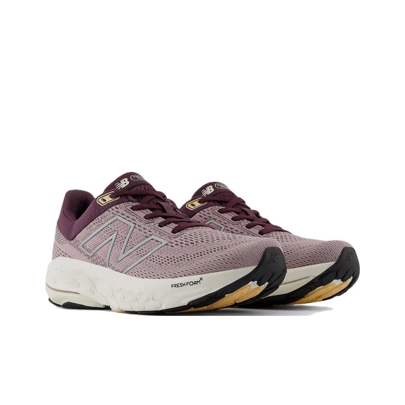 New Balance Fresh Foam X 860v14 Ice Wine Plum Brown Silver Metallic Women's-2