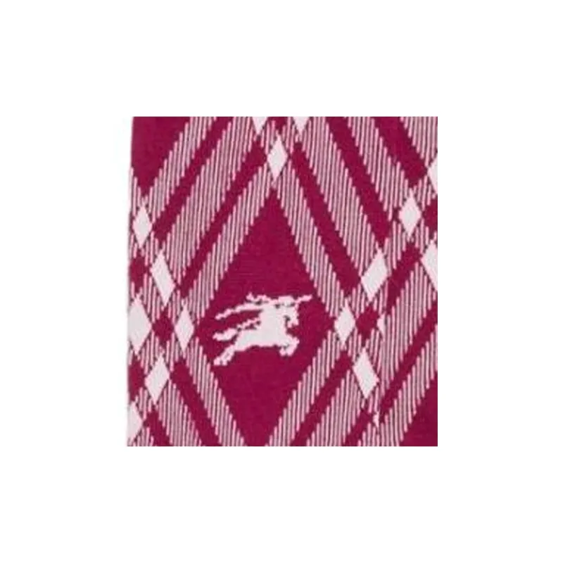 Burberry FW23 Mid-Calf Socks Women's 1 Pack Red-5