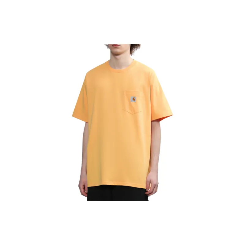 Carhartt WIP SS23 T Shirts Men Orange-3