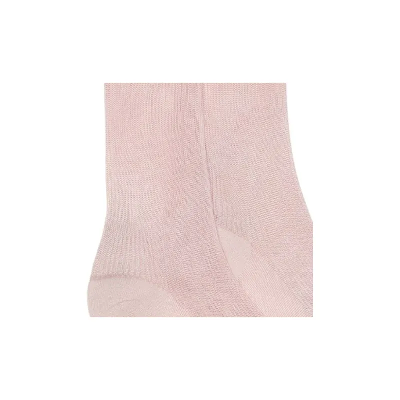 VERSACE SS24 Mid Calf Socks Women's 1 Pack Light Pink-5