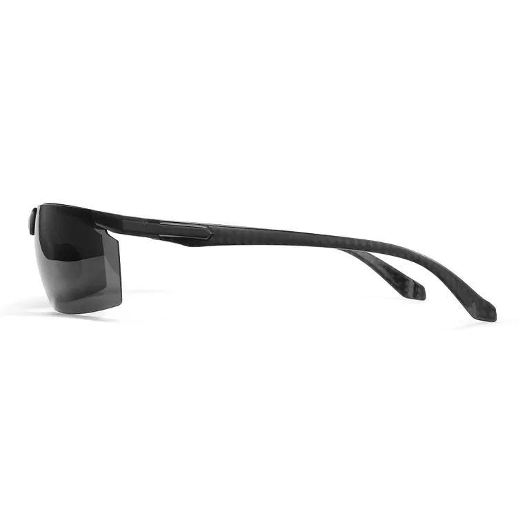 Morakot Carbon Fiber Irregular Shape Sunglasses Men's-1