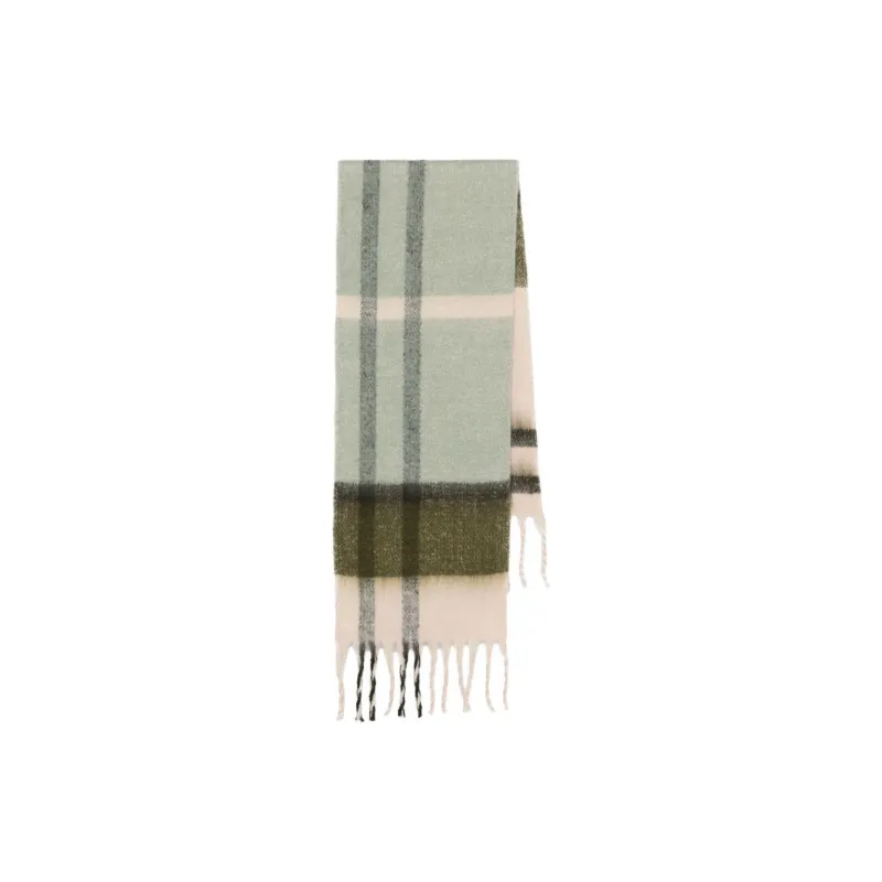 BARBOUR Isla Tartan Boucle Scarf-1