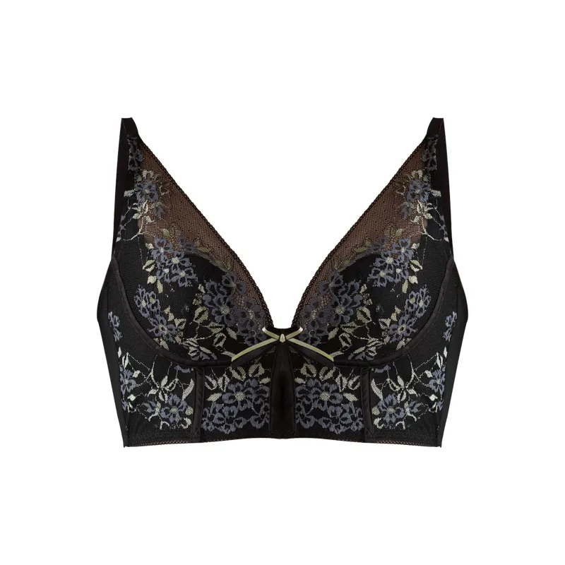 Flowers in water Women's Bras-1
